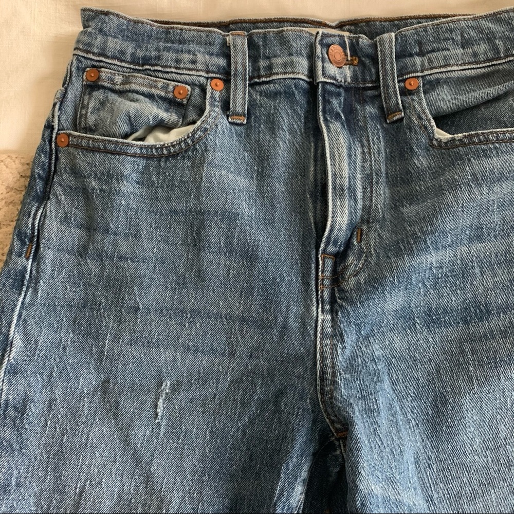 high rise slim cropped boyjean denim jeans